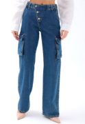 6519 KOT PANTOLON-MAVİ resmi
